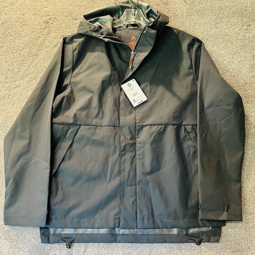Ozark trail gray hooded - hooded, rain