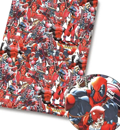 Polycotton fabric marvel - fabric,