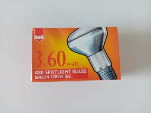 X 60 watt r80 - x, b&q