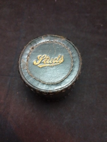 Vintage leather studs box - vintage,