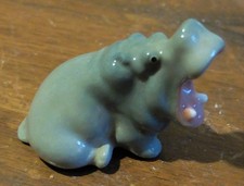 small Russian ceramic hippo