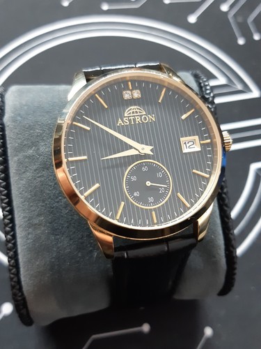 Mens astron diamond gold tone - astron,