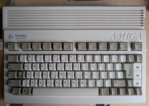 Amiga 600hd capped - amiga, re-capped,