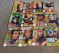 The Official Star Trek: The Next Generation Magazine Joblot. 12x Issues