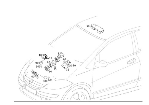 Mercedes benz genuine switch - genuine,