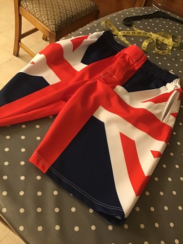 Union jack shorts size - shorts, medium.