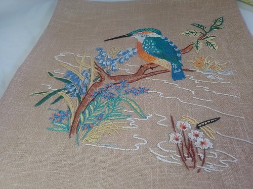 Kingfisher vintage hand - vintage,