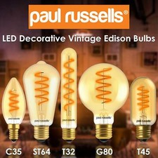 LED Vintage Spiral Filament