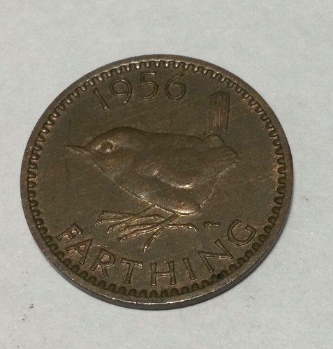 1956 british wren farthing - british,