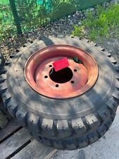2x 7.00-15 Wheel Rim & Tyre £200+vat Spare Fork Lift loader ET980 Deerubber A133