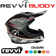 REVVI Balance Bike Motorcross Riding Helmet Kids Fully Adjustable All Colours