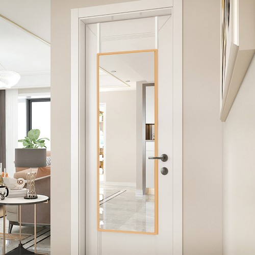 Long wall mirror over door - long,