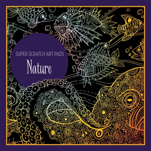 Super scratch art - pads:, nature
