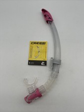 Cressi Gamma Snorkel Clear/Pink, Snorkel
