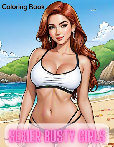 Sexier busty girls coloring - sexier,
