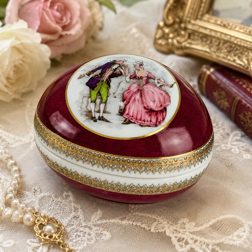Reine limoges france egg - la,