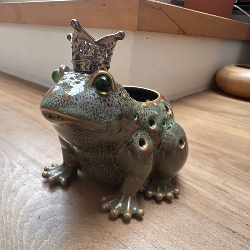 Partylite frog prince gold - partylite,