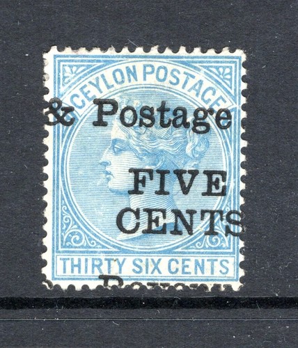 Ceylon qv 1885 wmk - (619),