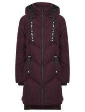 Women's Ladies Long Quilted