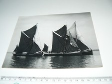 Vintage Photograph Thames Sailing Barge ARDEER & 1 other - Blackwater 1962