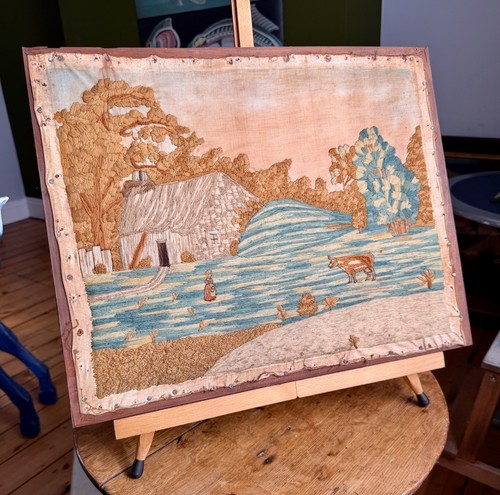 Lovely antique folk - antique, art