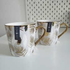 BN Fox&ivy Golden Feather Mug