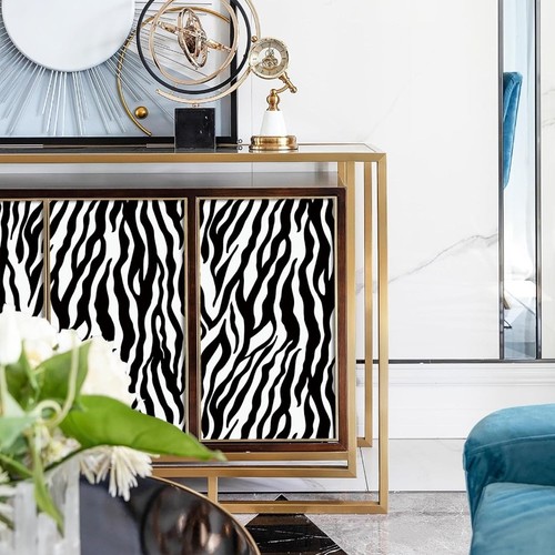 Zebra print wallpaper - zebra, black