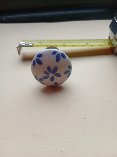Blue and white ceramic - white,