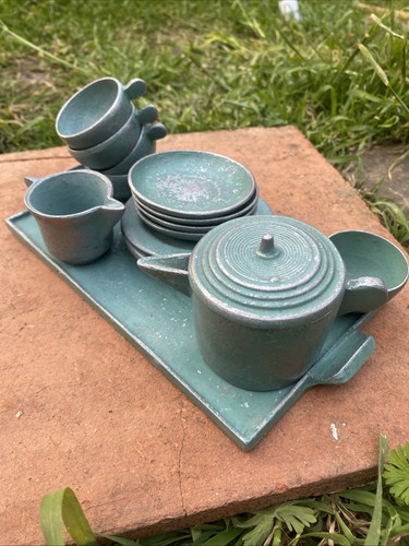 Vintage metal children tea - vintage,