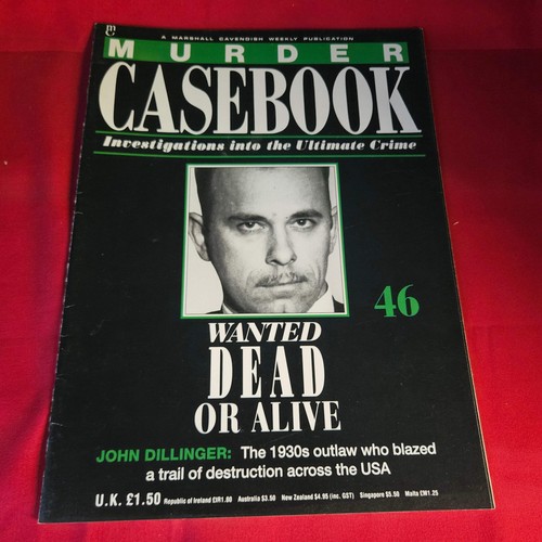 Murder casebook magazine - murder, 46