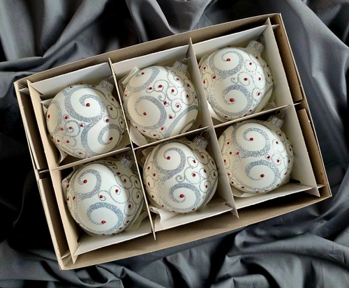 Hand made mouth blown set - made,