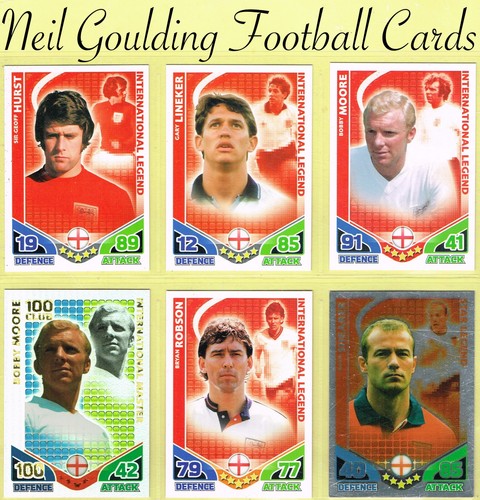 Topps match attax england - match, ☆