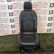 13-18 SEAT LEON FR FRONT PASSENGER SEAT LEATHER RED STITCHING (HEATED)