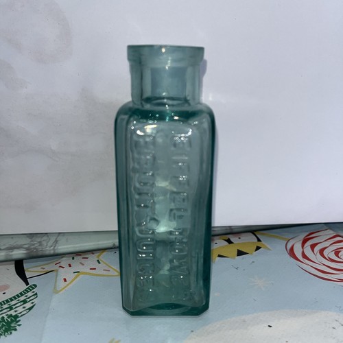 Vintage glass bottle - , eiffel