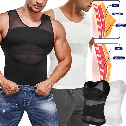 Men gynecomastia compression - men,