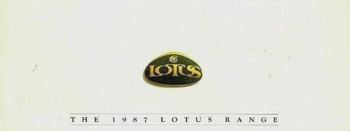 Lotus range 1986 - 1986-87, market