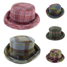 Ladies Harris Tweed Cloche Hat