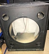EMPTY 18" 18 inch plywood sub bass speaker cabinet 60x60x60 cm EMPTY fits Toa