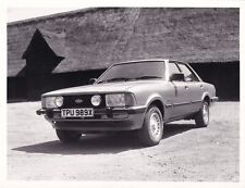 FORD CORTINA MK.V GHIA REG No.TPU 989X, PHOTOGRAPH, FORD OF BRITAIN STAMP.