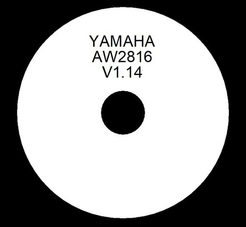 Yamaha aw2816 firmware - yamaha,