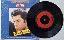 JOHN TRAVOLTA"Sandy" 1978 Polydor Records UK 7"Single 🇬🇧 45rpm 