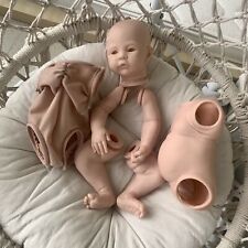 17in Reborn Full Vinyl Doll Kits Preemie Fresh Vivid Toddler Unassembled Gifts