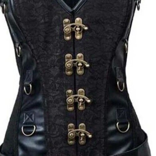 Black steel boned - 6x,