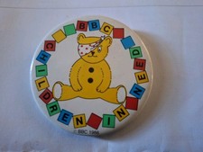Vintage Pudsey Bear Pin Badge