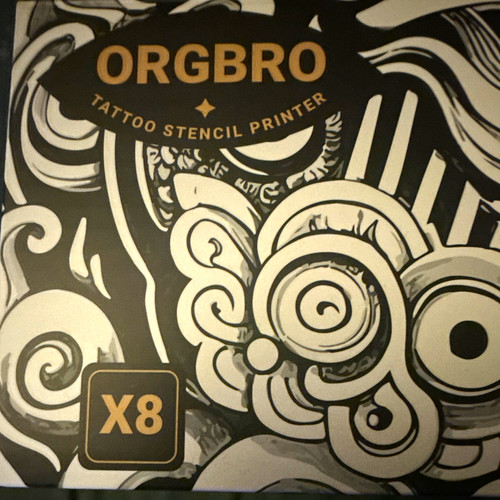 Orgbro tattoo stencil - orgbro,