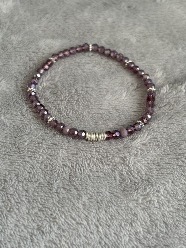 4mm amethyst lustre gemstone - 4mm,