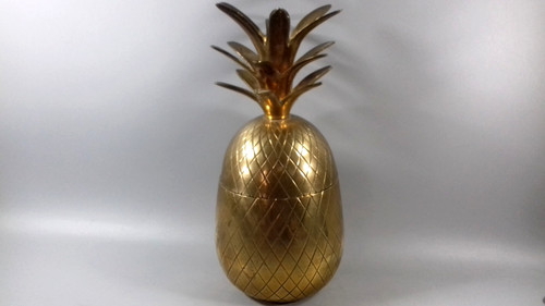 Large brass pineapple ice - large,