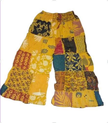 Vintage style hippie patchwork - style,