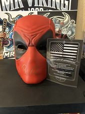 Deadpool Mask HandSigned By