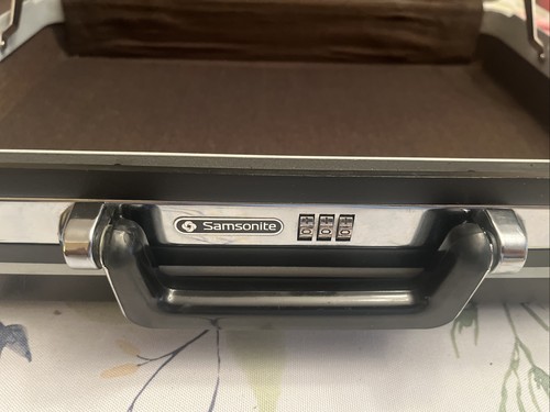 Vtg samsonite brown - vtg, hard
